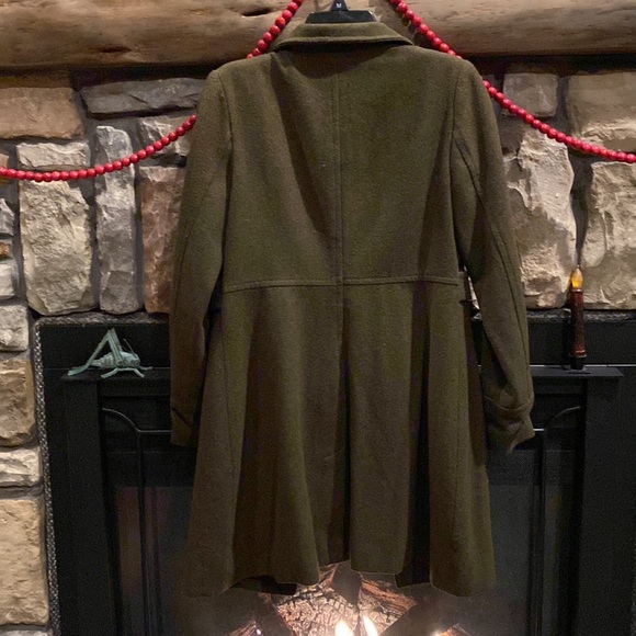 Old Navy Military Style Wool Coat - Picture 3 of 4